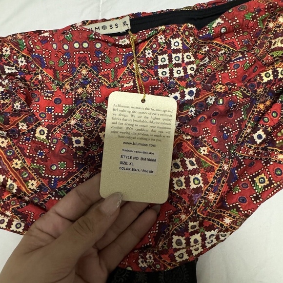 NEW BLUMOSS CONVERTIBLE SWIM SKIRT XL - Picture 9 of 11